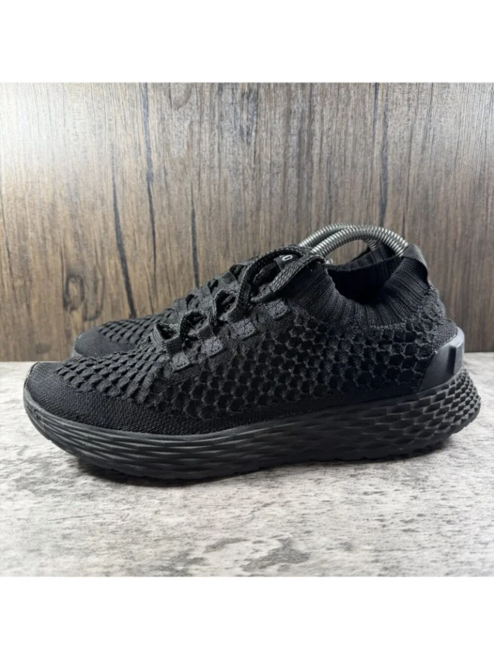 Nobull Diamond Kite Runner Knit Athletic Sneakers Lace-Up Men's 7.5 Women's 9